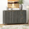ARKANTOS Sideboards and Buffets, Modern Farmhouse Storage Cabinet with Drawers