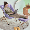 ARKANTOS Sacuer Chair,Soft Faux Fur Oversized Folding Accent Chair for Teens Adults