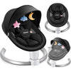 HARPPA Electric Baby Swing, Infant Swing with Remote Control, 5 Sway Speeds
