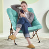 ARKANTOS Sacuer Chair,Soft Faux Fur Oversized Folding Accent Chair for Teens Adults