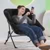 ARKANTOS Sacuer Chair,Soft Faux Fur Oversized Folding Accent Chair for Teens Adults