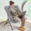 ARKANTOS Sacuer Chair,Soft Faux Fur Oversized Folding Accent Chair for Teens Adults