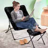 ARKANTOS Sacuer Chair,Soft Faux Fur Oversized Folding Accent Chair for Teens Adults