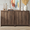 ARKANTOS Sideboards and Buffets Water Ripple Adjustable Shelf Push to Open Door
