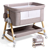 HARPPA 3 in 1 Baby Bassinet Bedside Sleeper, Height Adjustable, Easy Folding
