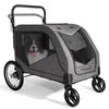 4 wheel large dog stroller