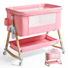 HARPPA 3 in 1 Baby Bassinet Bedside Sleeper, Height Adjustable, Easy Folding