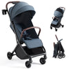 HARPPA Lightweight Baby Stroller for Toddlers, One-Hand Fold & Self-Standing, 15.4 lbs