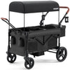 HARPPA Foldable Wagon Stroller for 2 Toddlers with Pull & Push Handle, Canopy, 32.9lbs