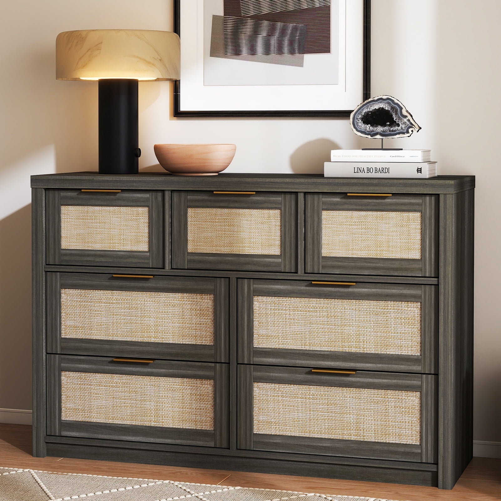 ARKANTOS Rattan Dresser