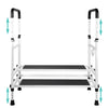 ARKANTOS Bed Step Stool with Adjustable Handrail and Sensor Light, Non-Slip, Holds up to 500lbs, Safety Bed Rail for Elderly, Pregnant, Handicapped