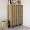 ARKANTOS Fluted  Drawer Dressers for Bedroom