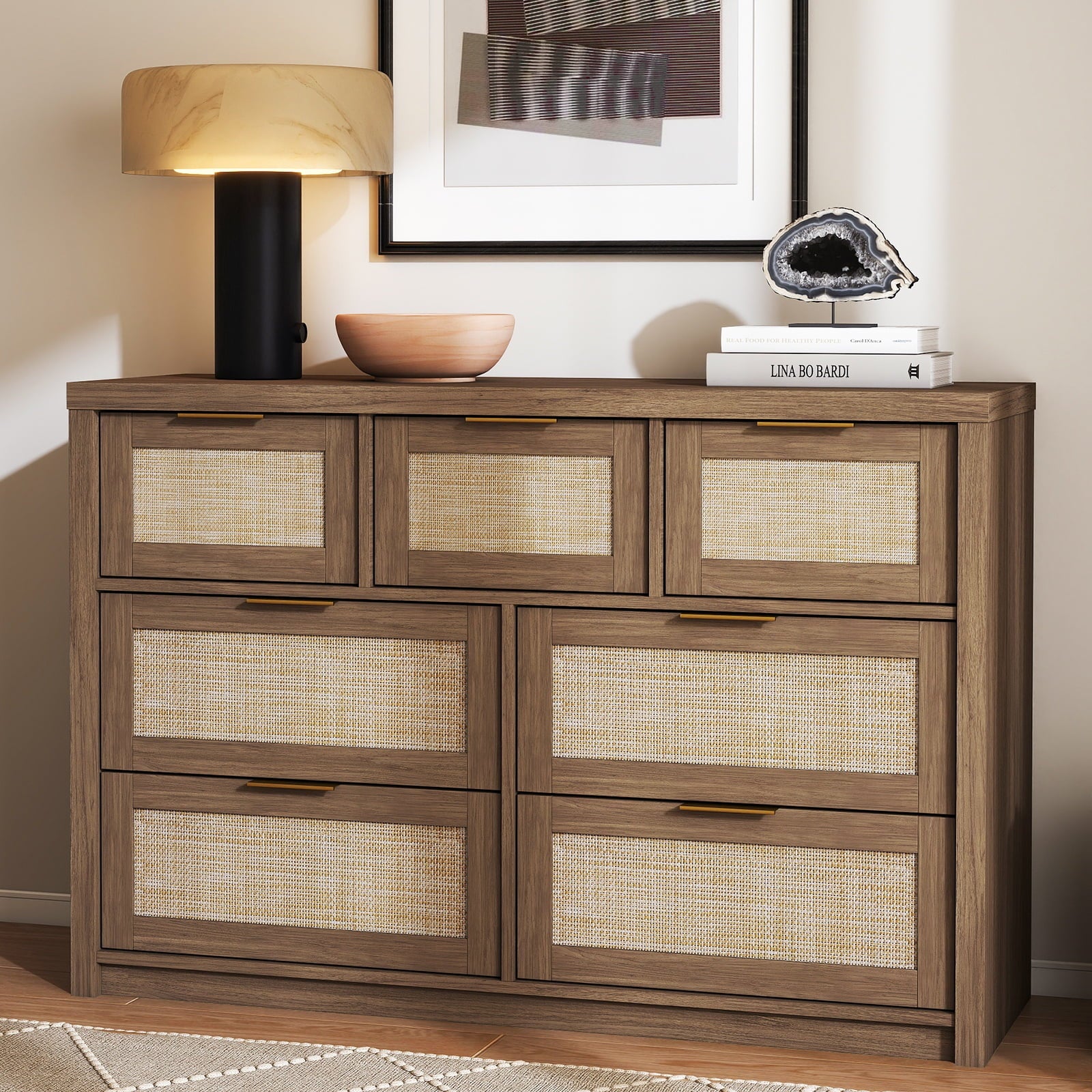 ARKANTOS Rattan Dresser