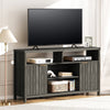 ARKANTOS Tv Stands for 65 Inch Tv Wave Pattern Adjustable Shelf with Storage Cabinets