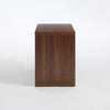 ARKANTOS 27" Modern Nightstand Set of 2, Wide Solid Wood Bedside Table Night Stand with 2 Drawers, Sofa Side End Table for Bedroom Living Room, Walnut