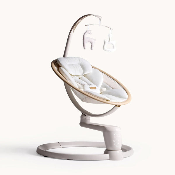 HARPPA Electric Baby Swing for Infants with Remote Control, 5 Speeds, 10 Melodies, Timer