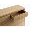 ARKANTOS Dresser for Bedroom, 6 Drawer Double Dresser, Modern Chest of Drawers with Deep Drawers, Wooden TV Stand for Living Room, Hallway, Gold