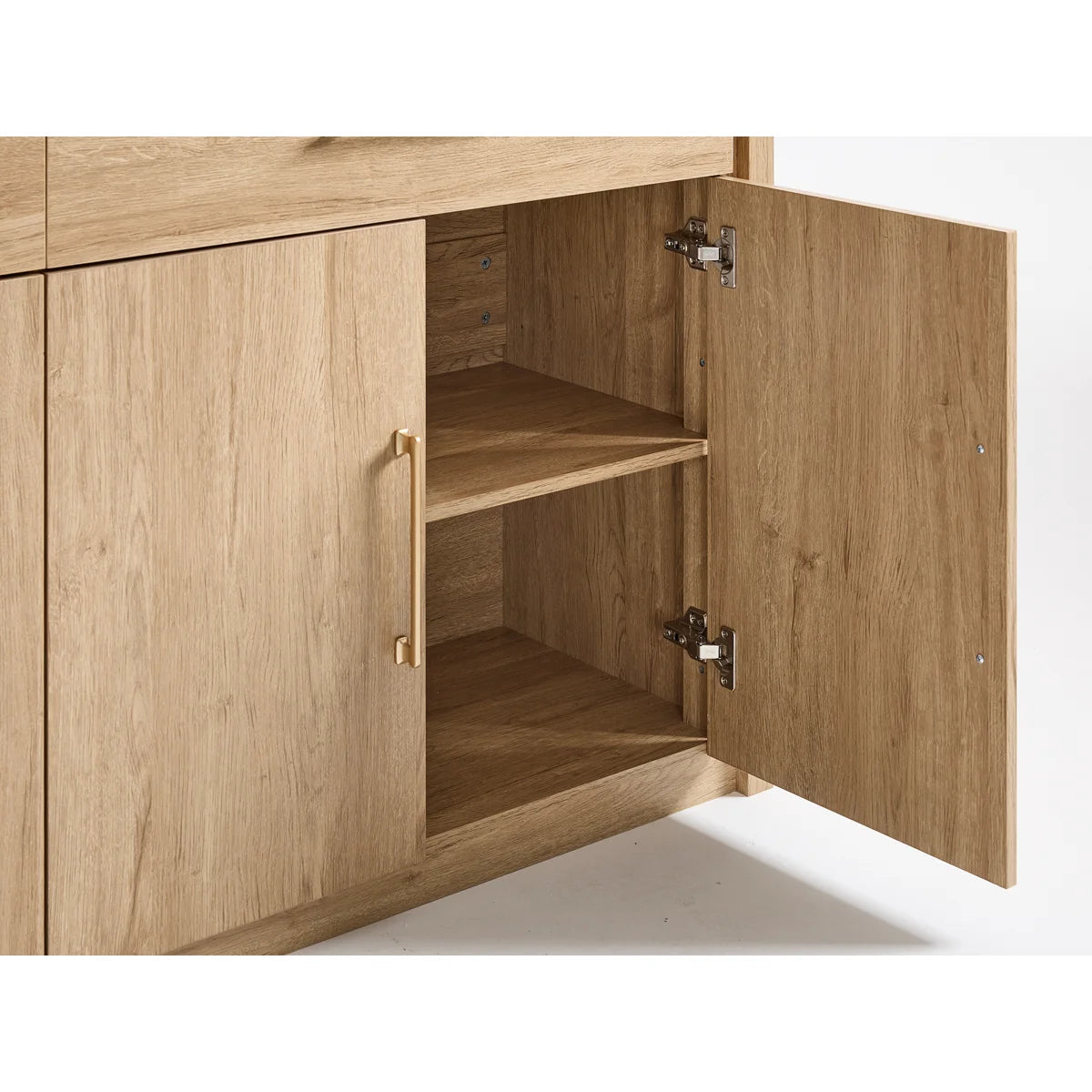 ARKANTOS Buffet Cabinet with 4 Doors and 2 Drawers, 66