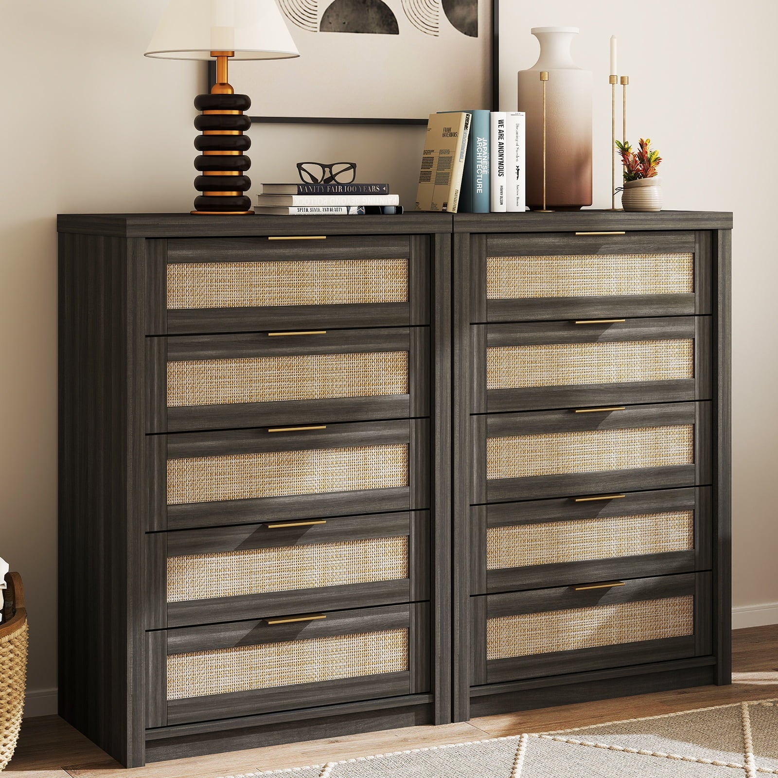 ARKANTOS Rattan Dresser