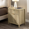 ARKANTOS 2 Drawer Nightstand with Charging Station